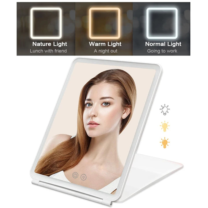 Portable Foldable Travel Makeup Mirror