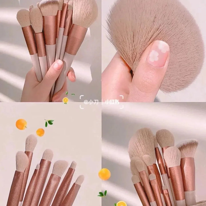 13 PCS Makeup Brushes Set Eye Shadow Foundation