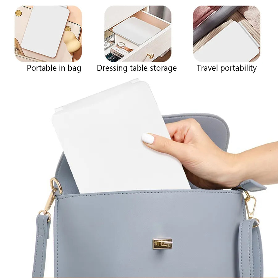 Portable Foldable Travel Makeup Mirror