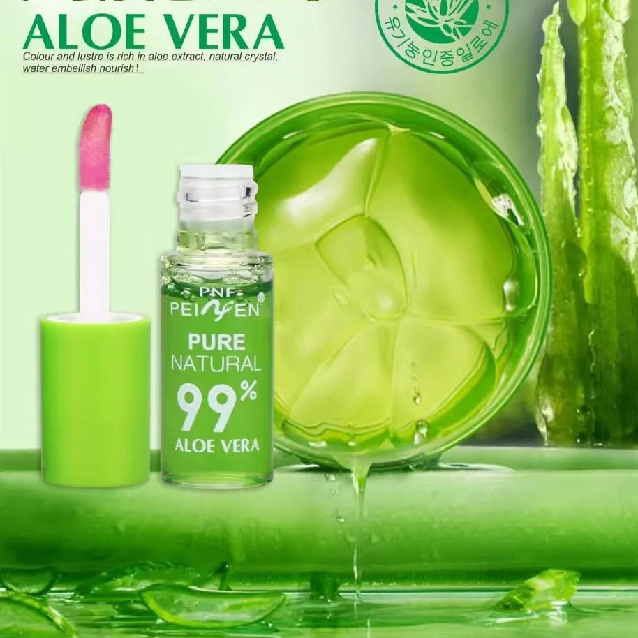 Moisturizing Natural Aloe Essence Lip Gloss